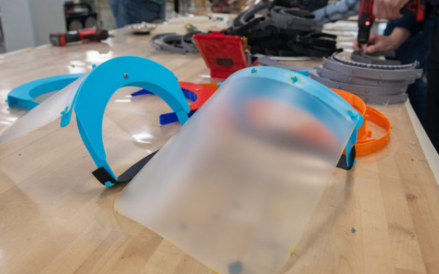 Innovation Studio Makers Craft Face Shields For Hospitals Statewide