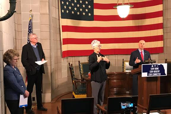 Governor Ricketts, Food Bank Leaders Discuss Ways To Enhance Food Security in Nebraska