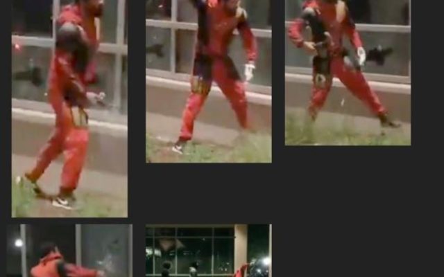 Police Looking For Rioter in Dead Pool Costume
