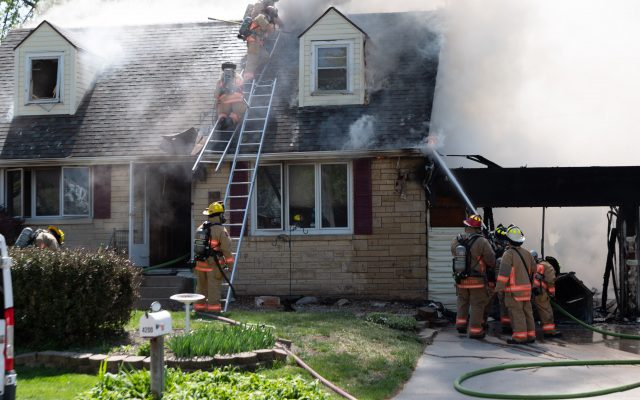 Fire Heavily Damages South Lincoln Home