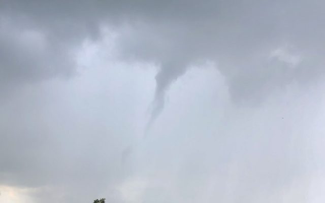Cold-Air Funnel Seen Over SW Omaha Area Tuesday Evening