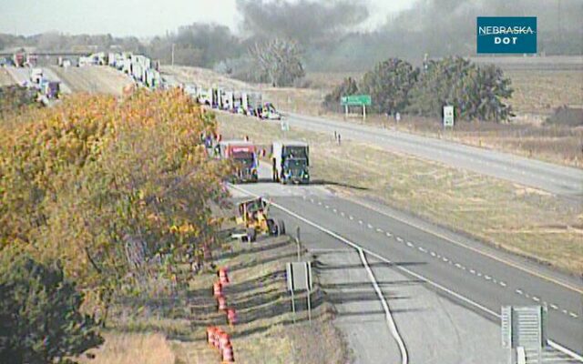 Two Deaths In Fiery Crash On I-80 In Western Seward County