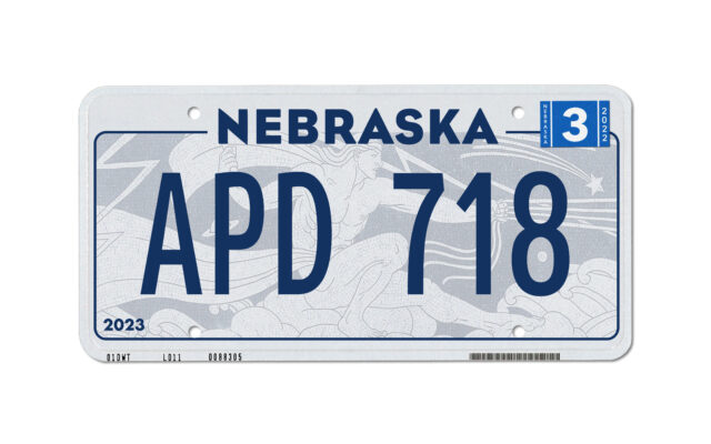 Nebraska’s New General Issue License Plate Design Unveiled