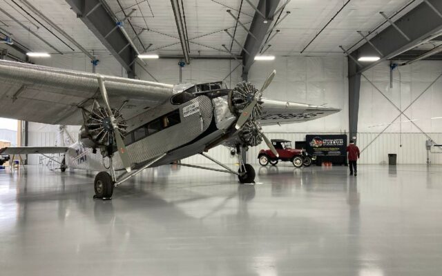 Late 1920s Passenger Airliner On Display At Lincoln Airport