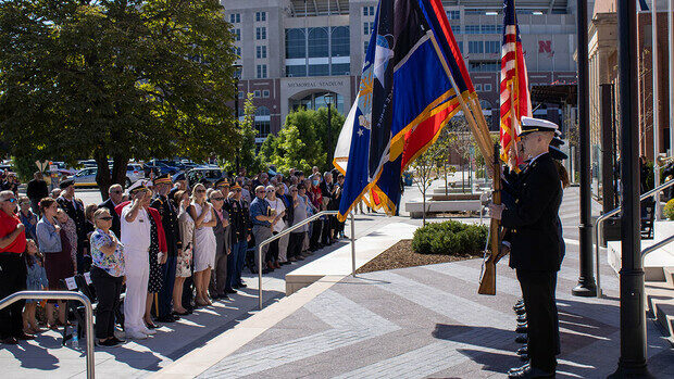 University Celebrates Opening Of Veterans’ Tribute