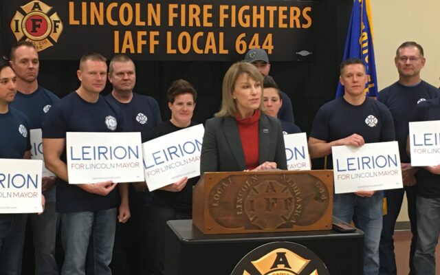 Mayor Gaylor Baird Receives Lincoln Firefighters Association Endorsement In Re-Election Campaign