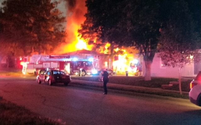Three-Alarm Fire Tuesday Night at Northeast Lincoln Home