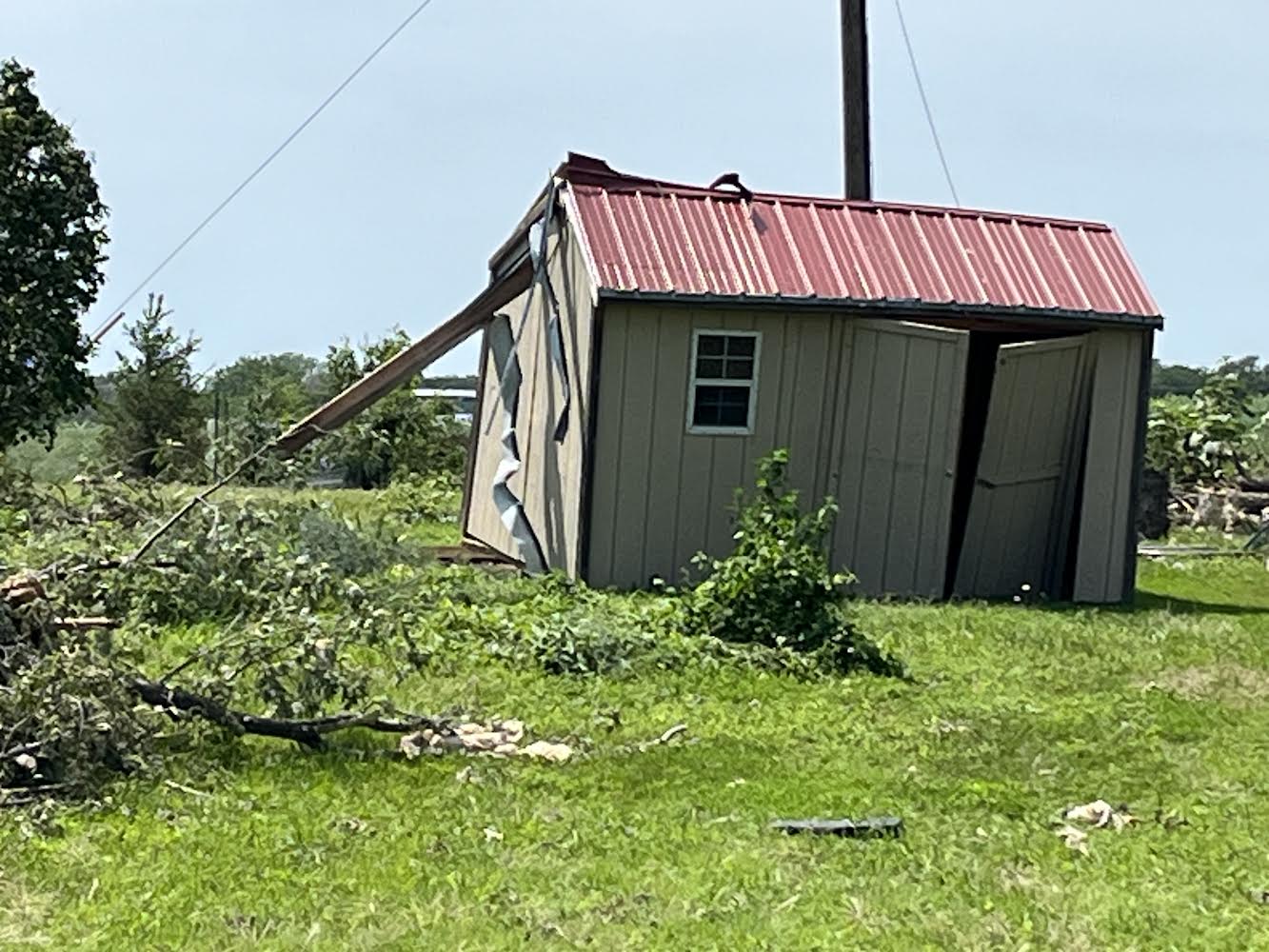 NWS Confirms Tornado hit Martell on Saturday