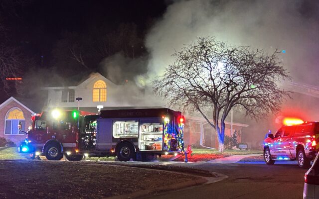 Fire Late Tuesday Night at a Northeast Lincoln Home