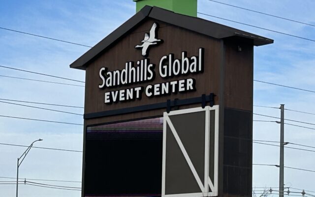 New Sign Unveiled for Sandhills Global Event Center