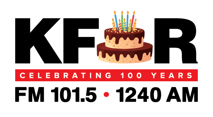 KFOR FM 101.5 1240 AM Logo